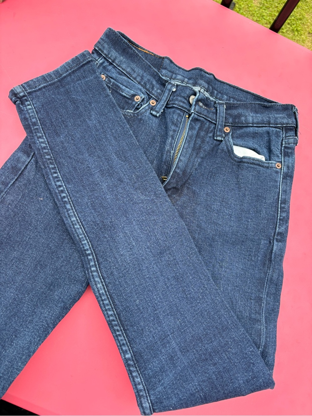 Levi's Women's Dark Indigo Skinny Jeans - Picture 3 of 5